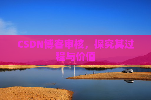 CSDN博客审核，探究其过程与价值